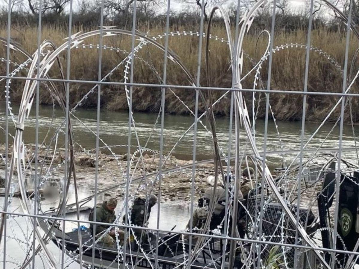 Rescatan a un hondureño y a un guatemalteco en el río Bravo