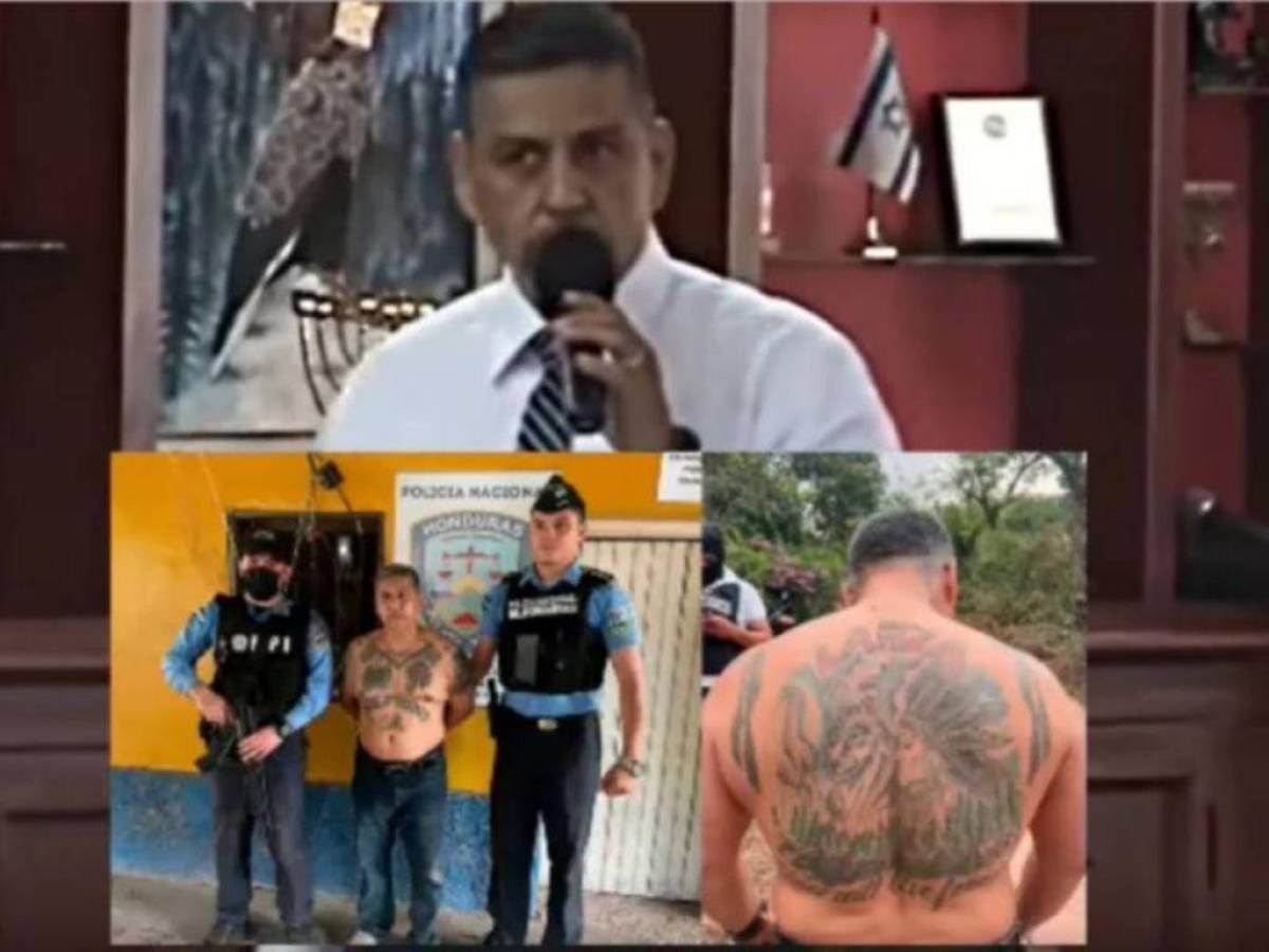 Daniel Alvarado, alias “Dolphins”, fue detenido en Copán, al occidente de Honduras.