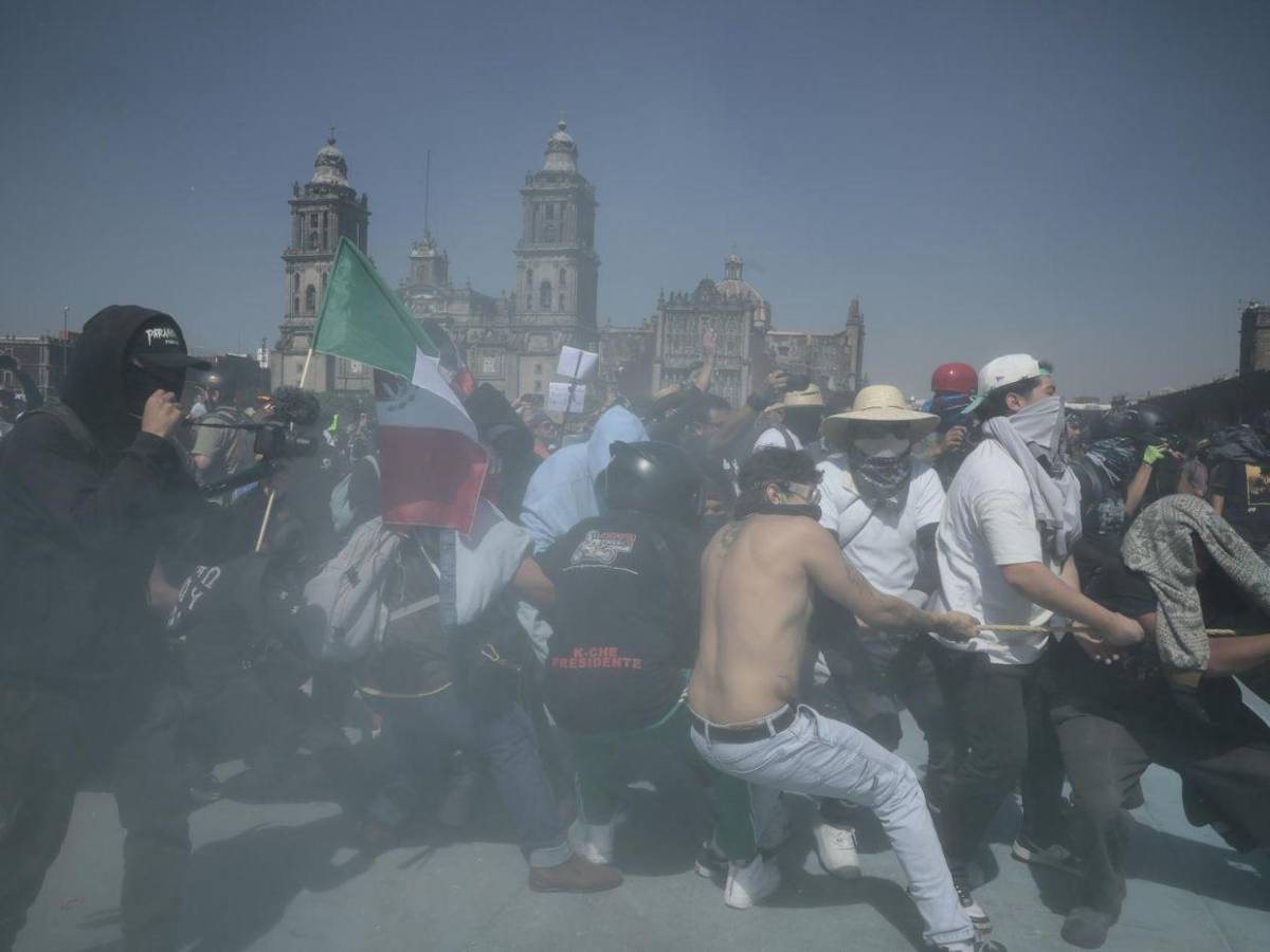 Marcha de la ‘Generación Z’ se alza contra Sheinbaum y la violencia en México