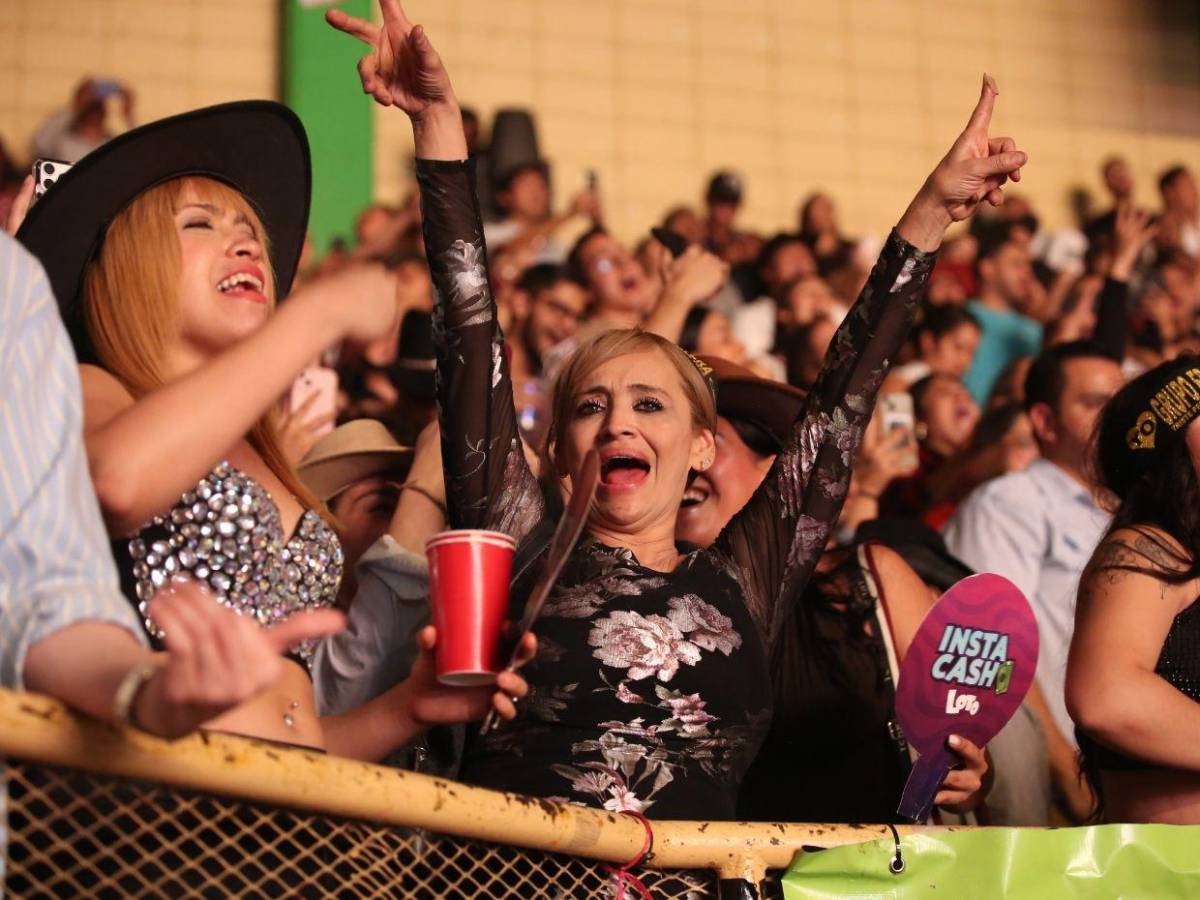 Las mejores postales del concierto de Grupo Frontera en Honduras