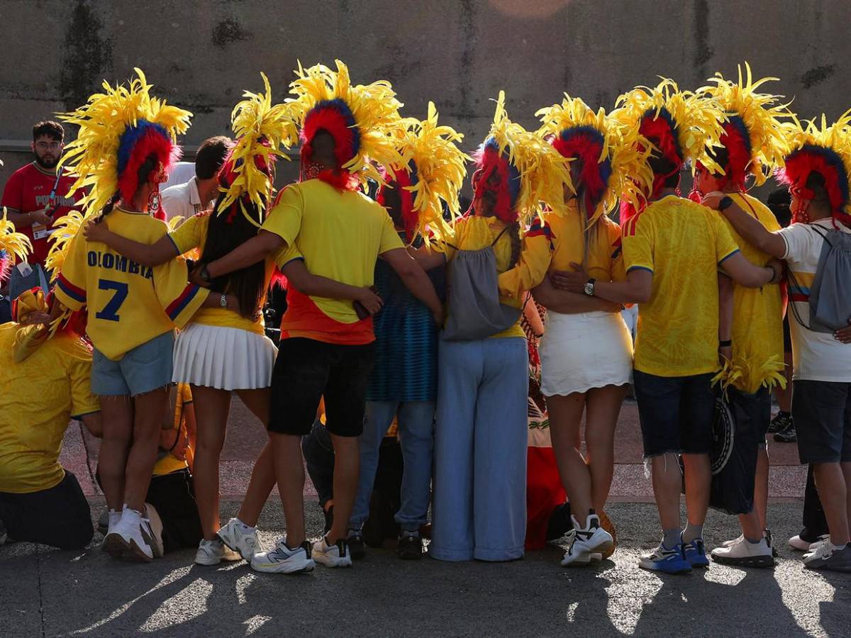 La colorida previa de Colombia ante RD Congo por la clasificación anticipada
