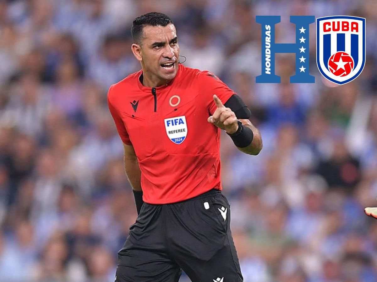 Honduras-Cuba: Concacaf confirma el árbitro que dirigirá en el Nacional Chelato Uclés