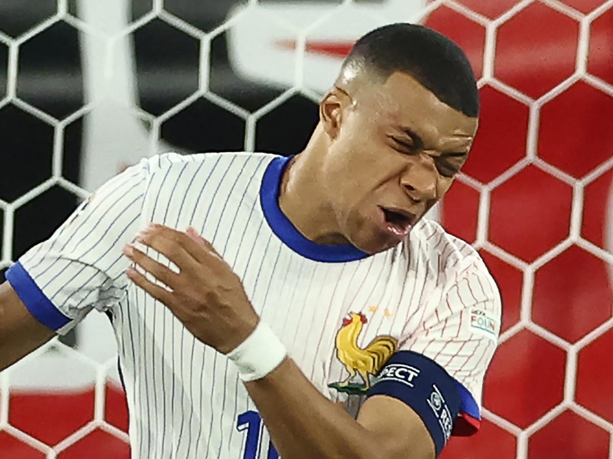 Kylian Mbappé se fracturó la nariz en el Austria-Francia: ¿Se pierde el resto de la Euro?