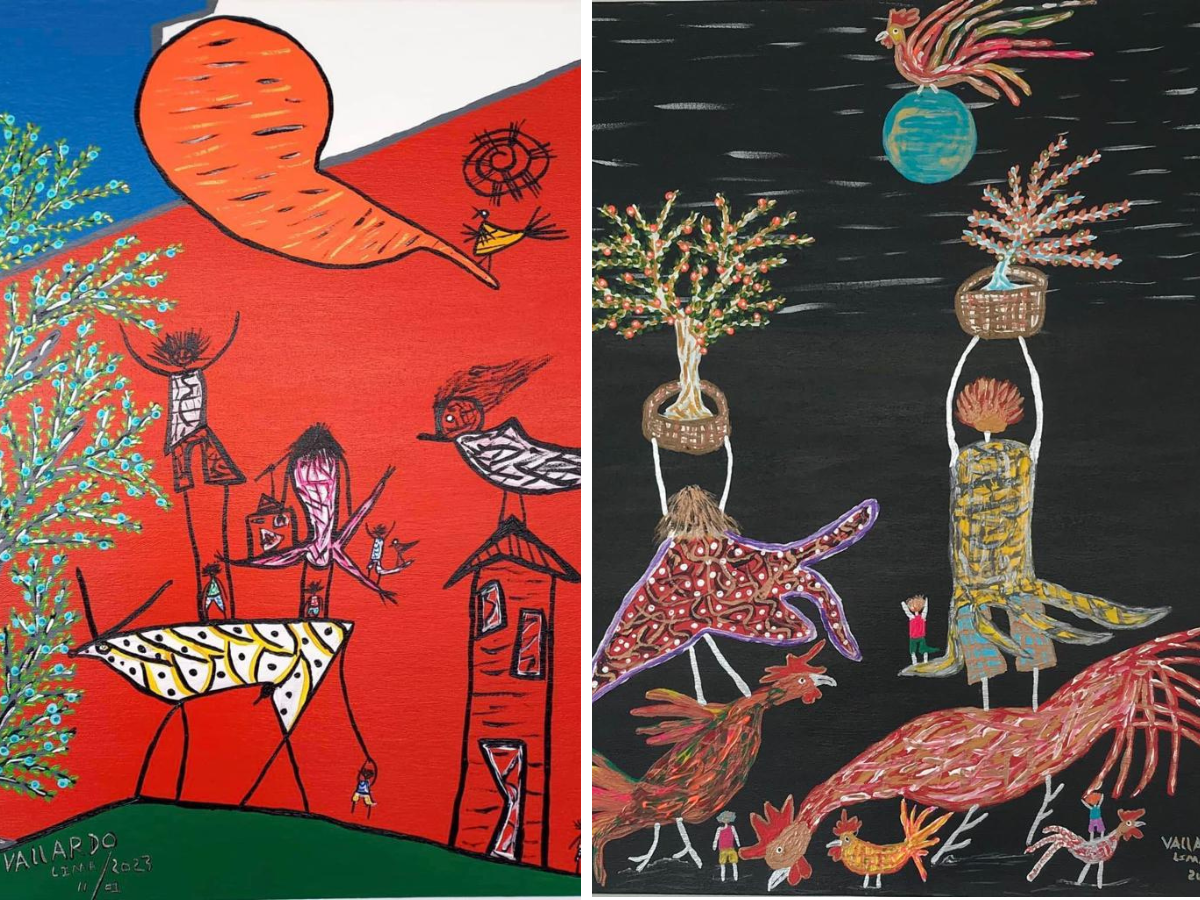 Obras de hondureño ganan mención honorífica en Bienal de arte en Italia