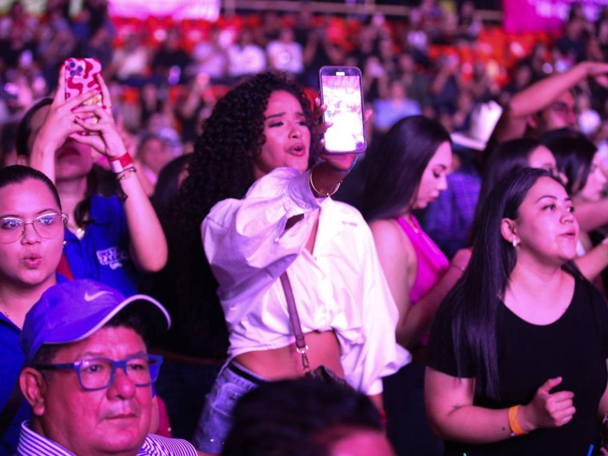 Las mejores postales del concierto de Grupo Frontera en Honduras