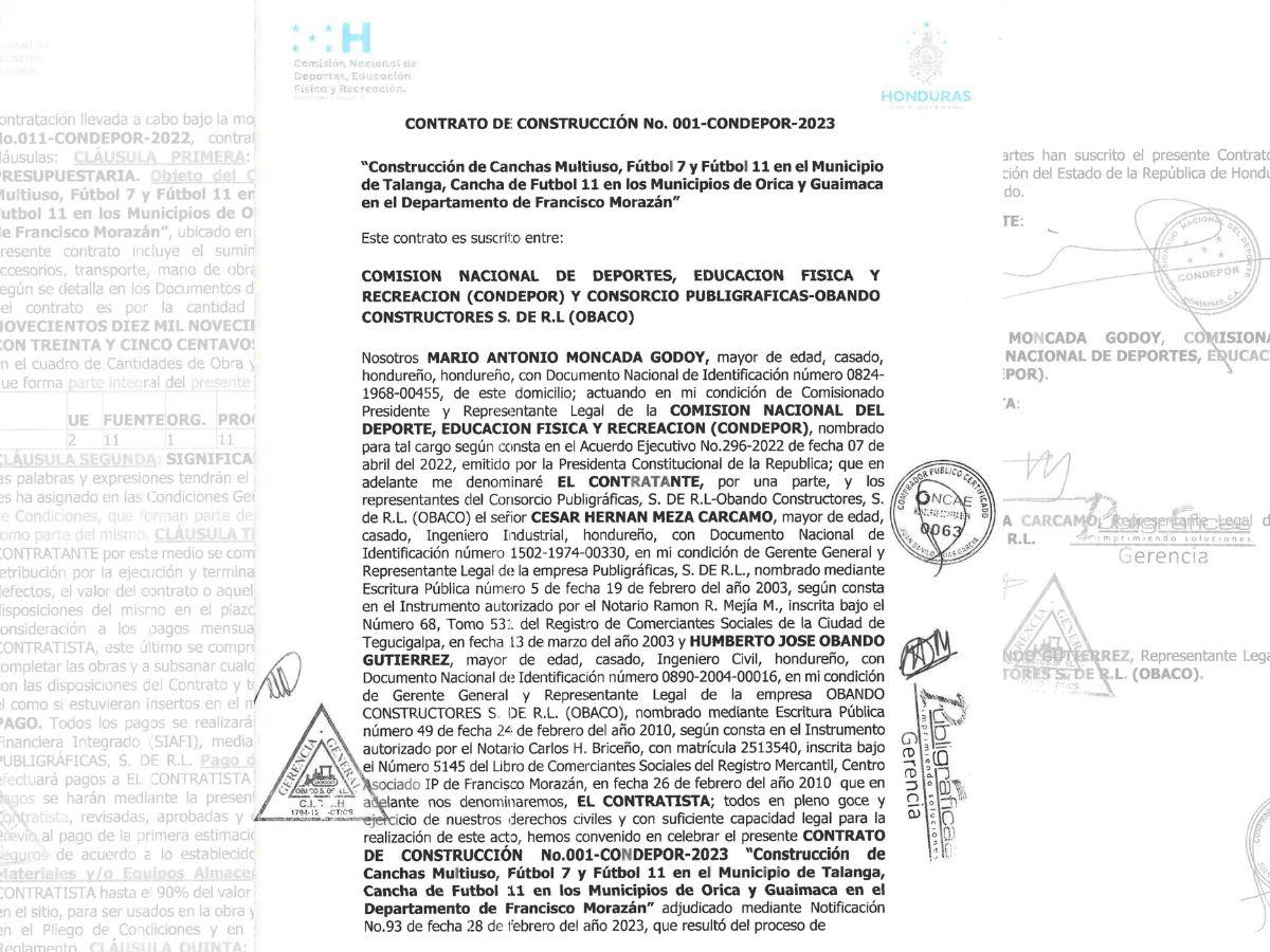 $!Un contrato se adjudicó a una empresa publigráficas asociada con una companía constructura.