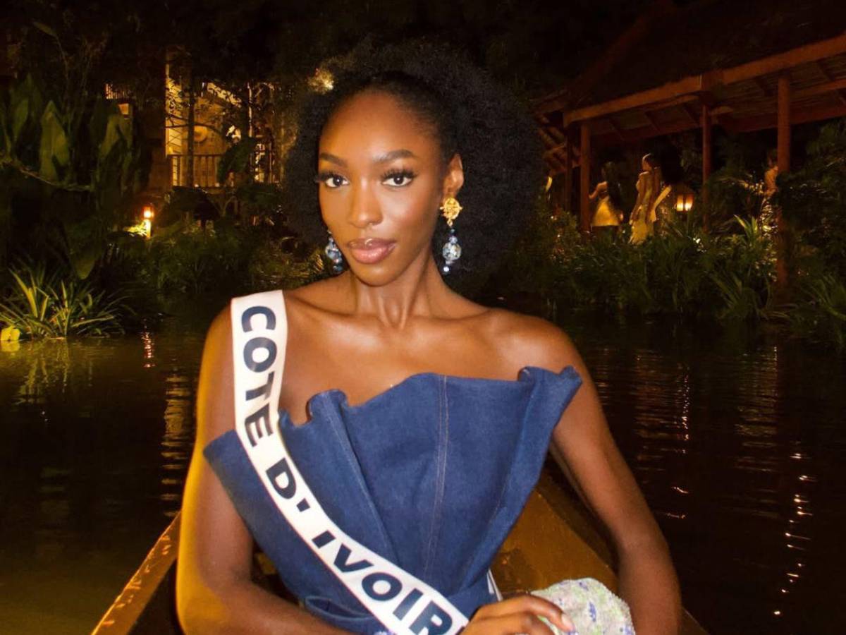 Olivia Yace, Miss Costa de Marfil, una de las favoritas de Miss Universo 2025
