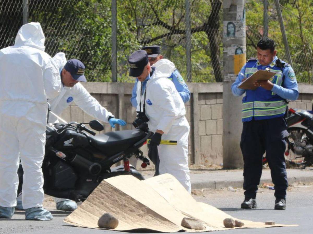 Muere motociclista en accidente de tránsito en la salida al sur de Tegucigalpa