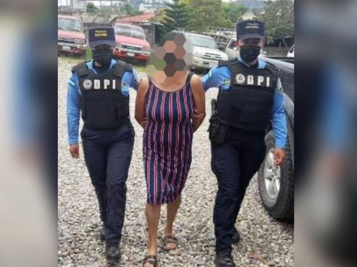 Detienen a ama de casa por secuestro agravado en Copán