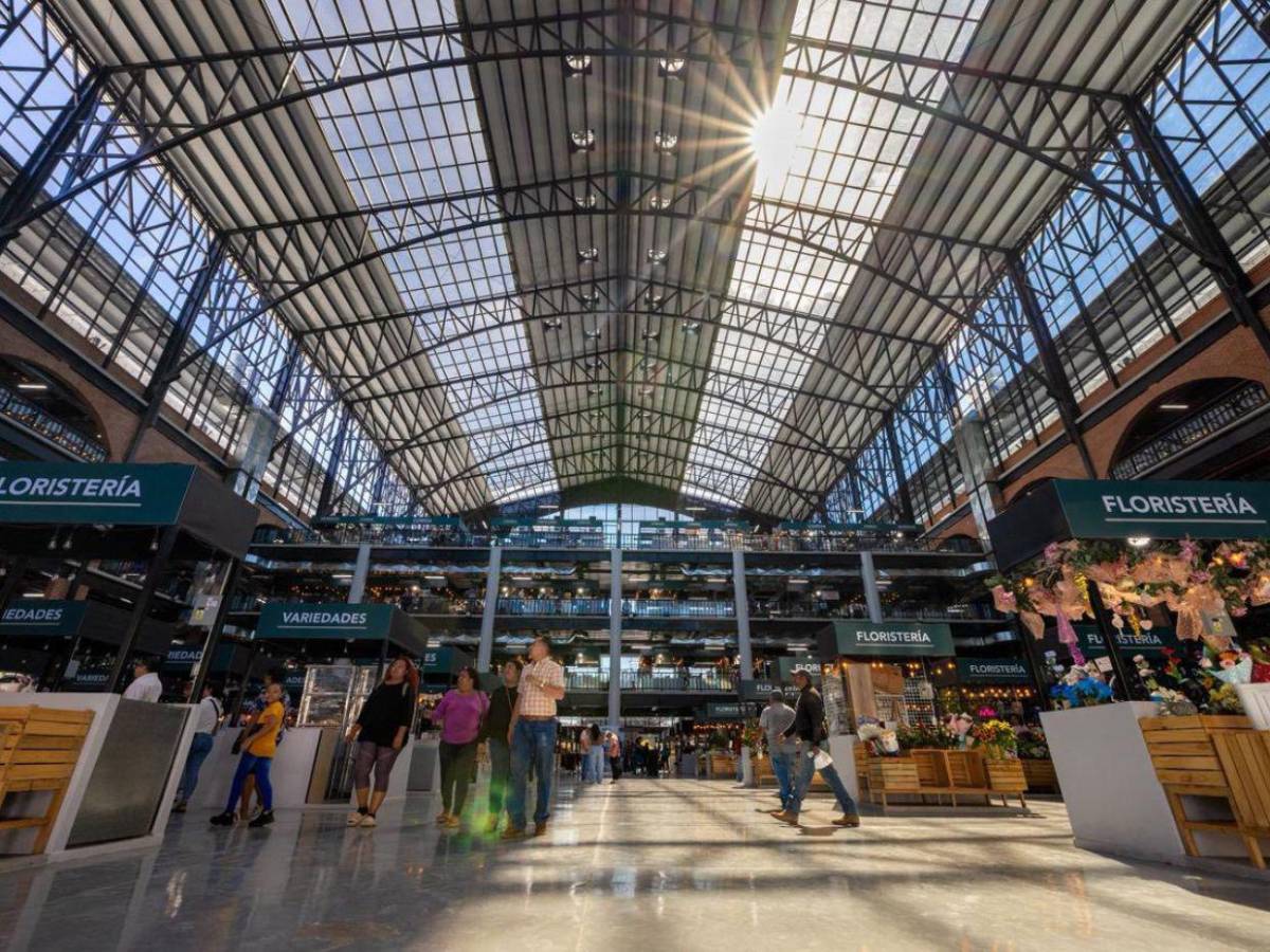 Así es el enorme Mercado San Miguelito, inaugurado por Bukele en El Salvador