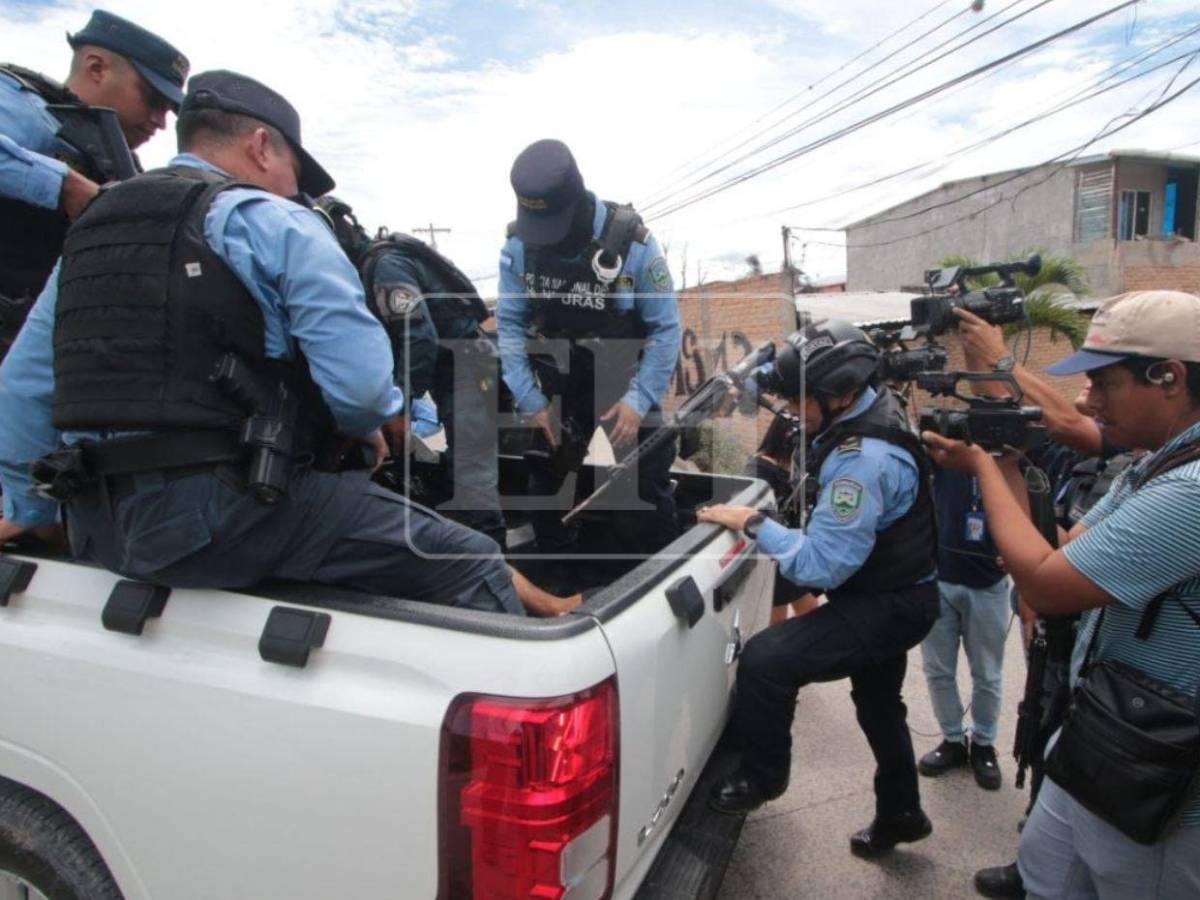 Así fue la captura de un supuesto pandillero por desalojos en Villa Nueva