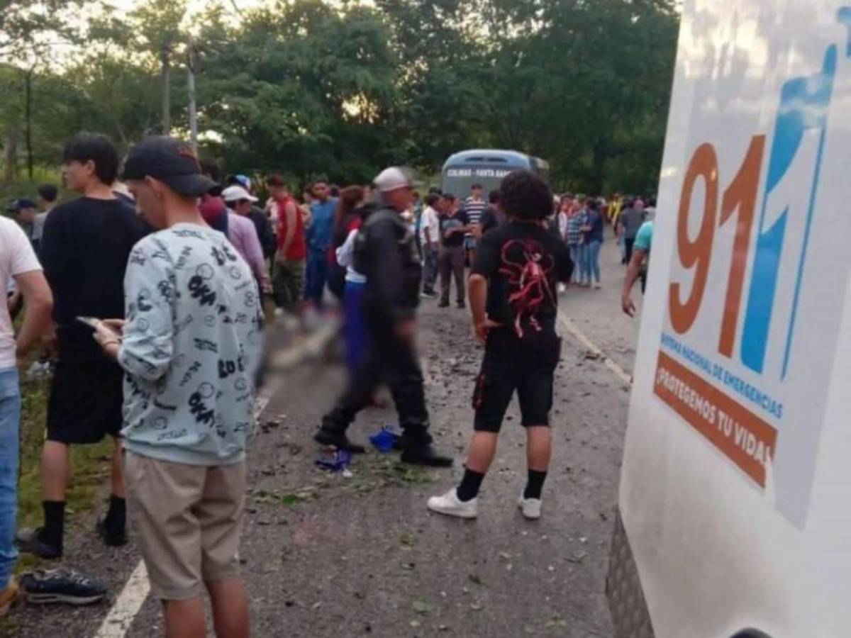 ‘El camión venía fallando’: niño saltó antes de que ocurriera el  accidente en Santa Bárbara