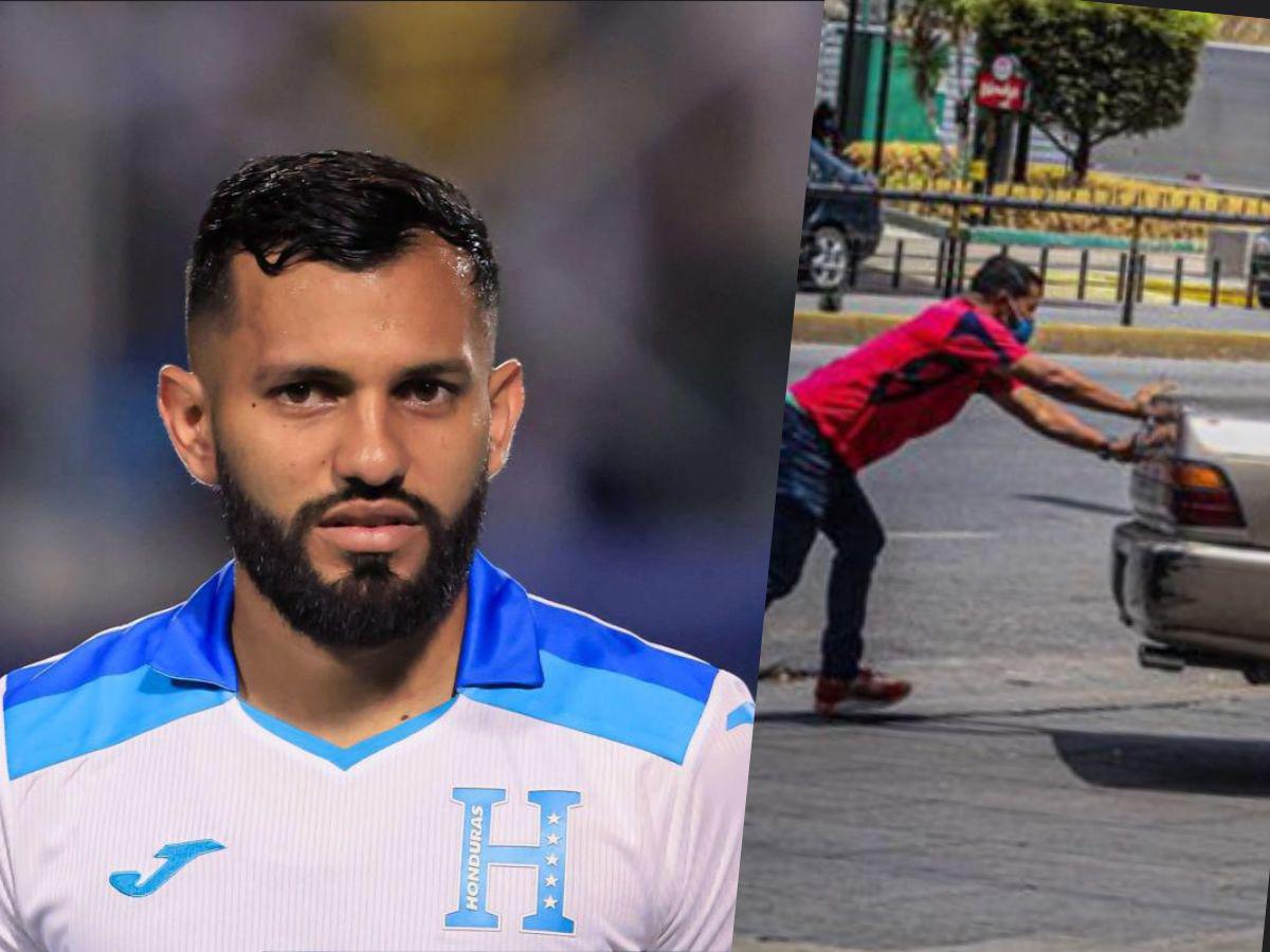 Jorge Álvarez: de empujar el carro a jugar en la Selección de Honduras