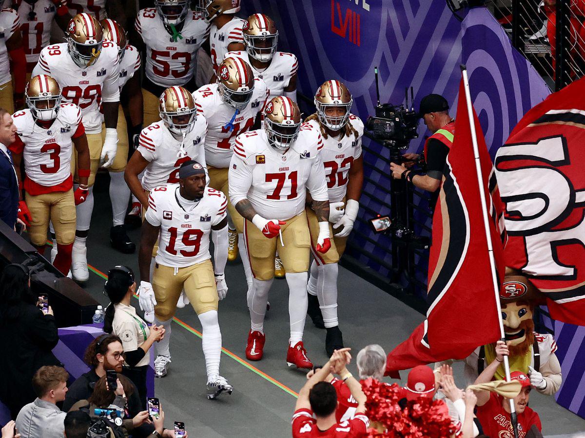 Ingreso de los 49ers.