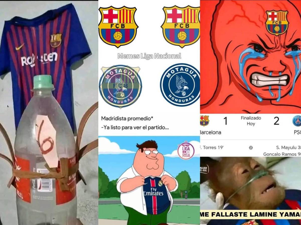 ¡No perdonan! Los memes que dejó la derrota del Barcelona ante PSG en Champions League