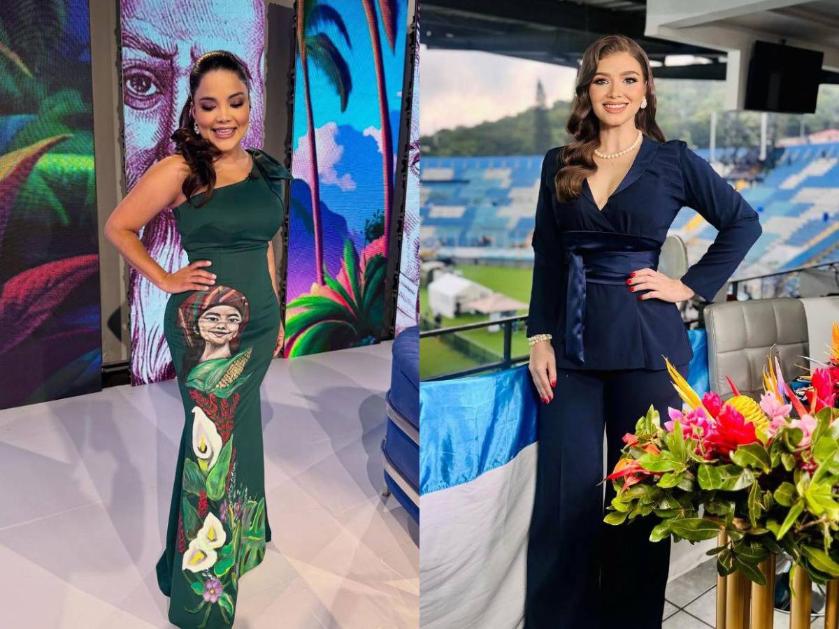 Presentadores hondureños rinden honor a la patria con sus looks este 15 de septiembre