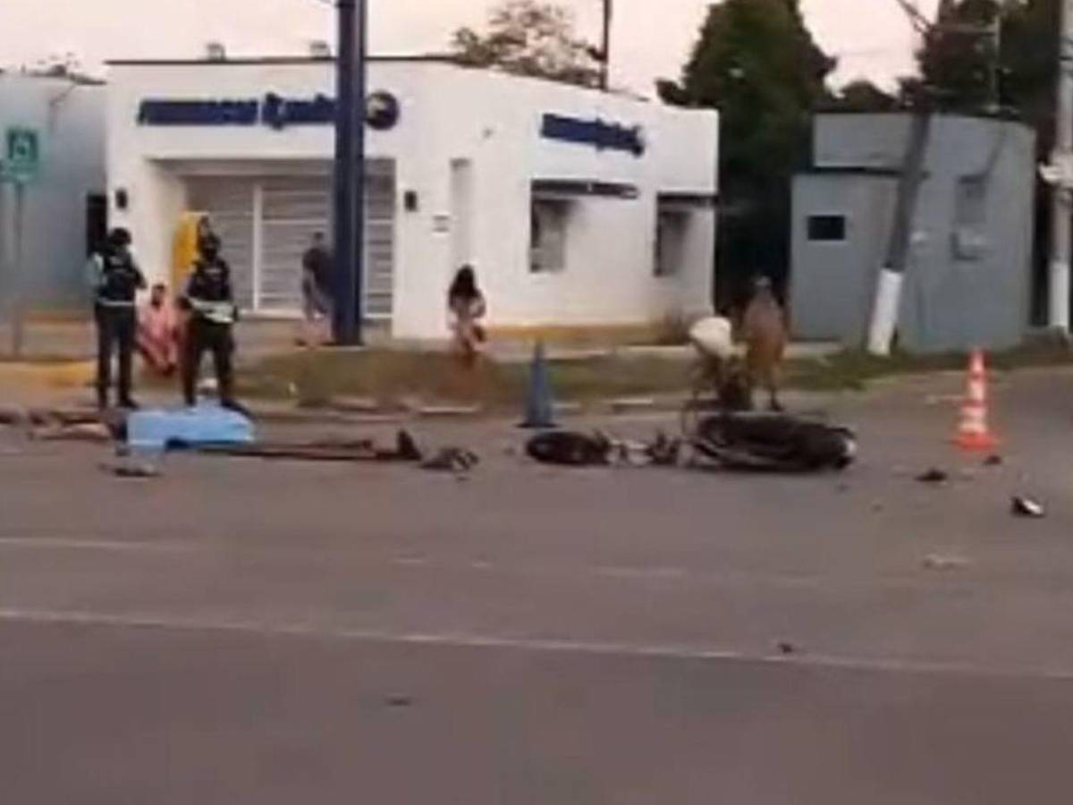 Cuadro a cuadro: así ocurrió el accidente mortal del motociclista en La Ceiba