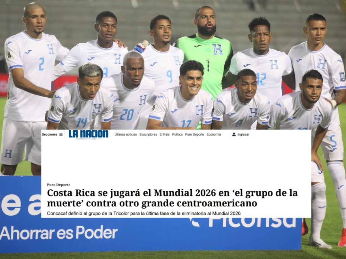 Guerra legendaria; Reacción de la prensa tras conocer rivales de Honduras en eliminatoria mundialista Guerra legendaria; Reacción de la prensa tras conocer rivales de Honduras en eliminatoria mundialista