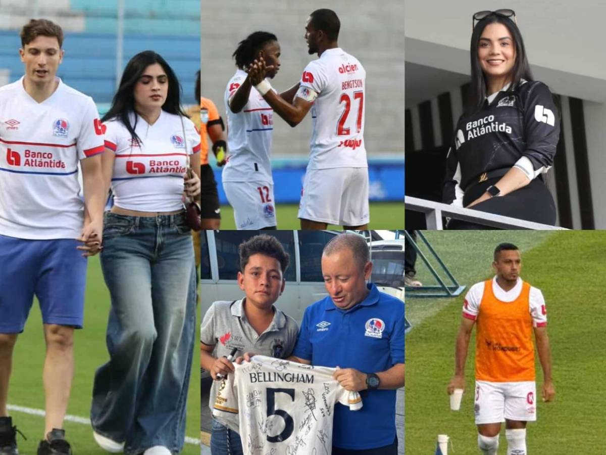 Lo que hizo Roxana Somoza, esposa de jugador roba suspiros, Edwin preocupa y felicidad de Olimpia
