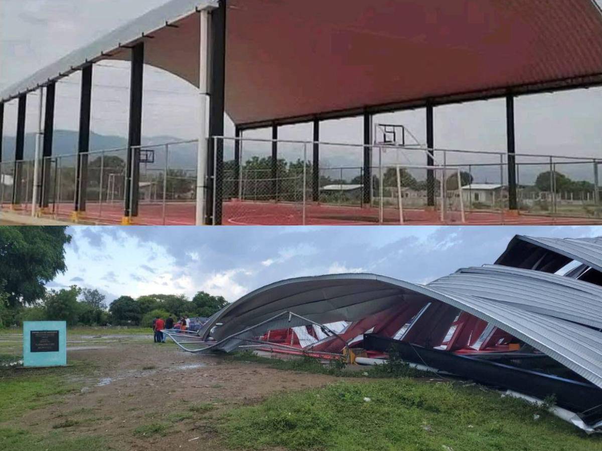 Exponen por qué se desplomó polideportivo que hizo Condepor: Total chabacanada lo que hicieron
