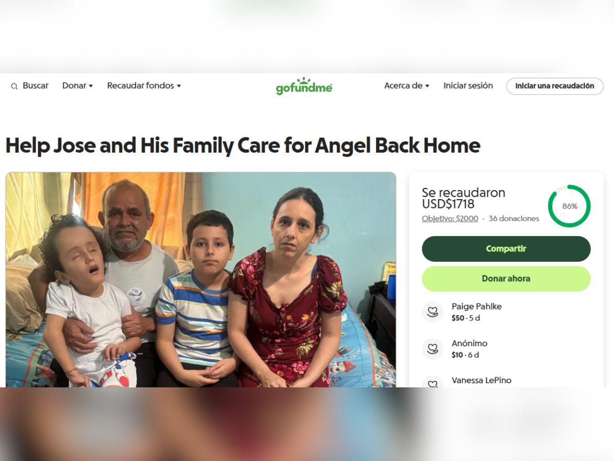 Familia hondureña en EE UU pide ayuda para regresar: no lograron tratar a su hijo con hidrocefalia