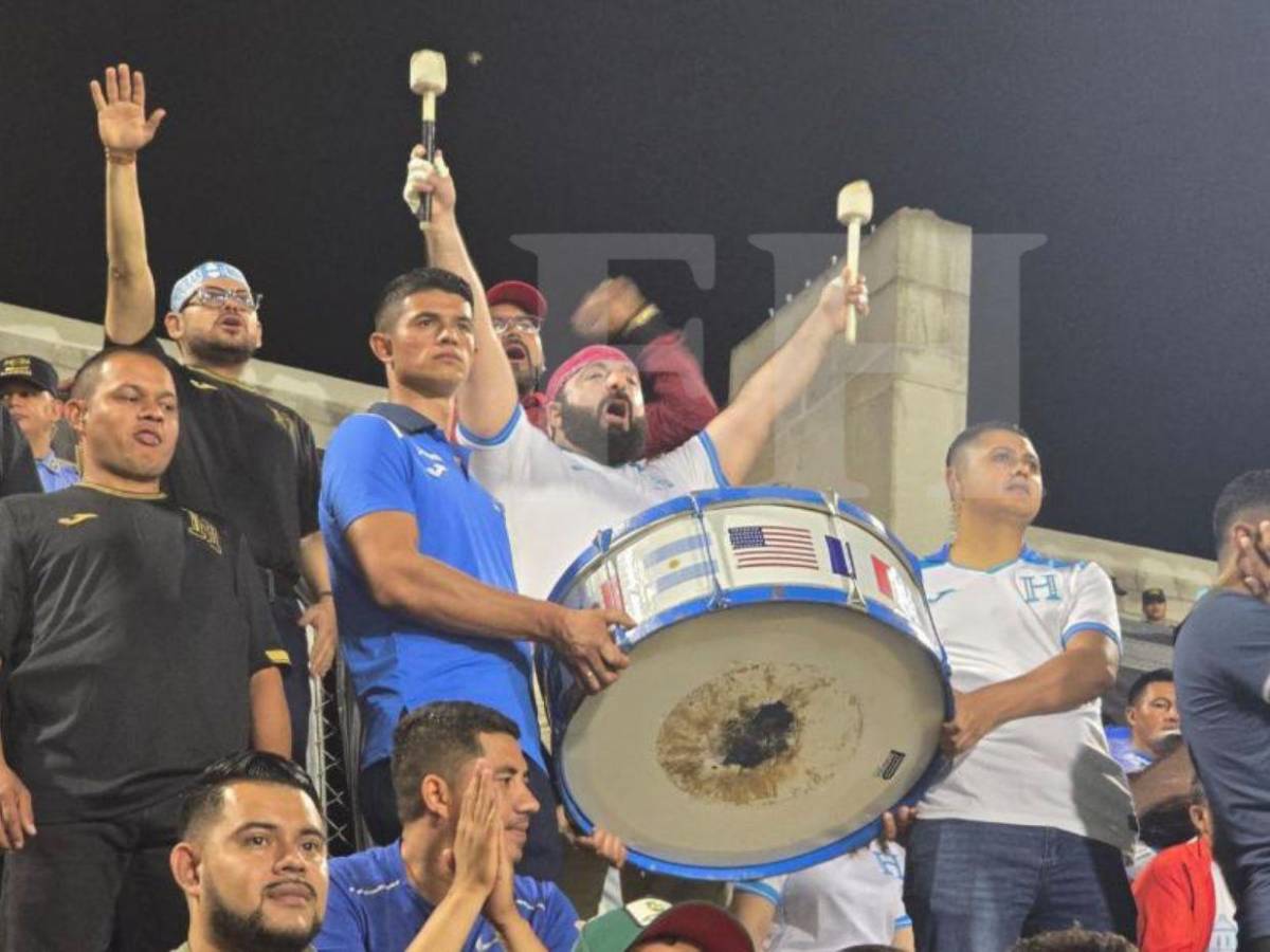 ¿A qué fue al sector de sol? Así lució Luis Redondo en el partido Honduras vs Antigua
