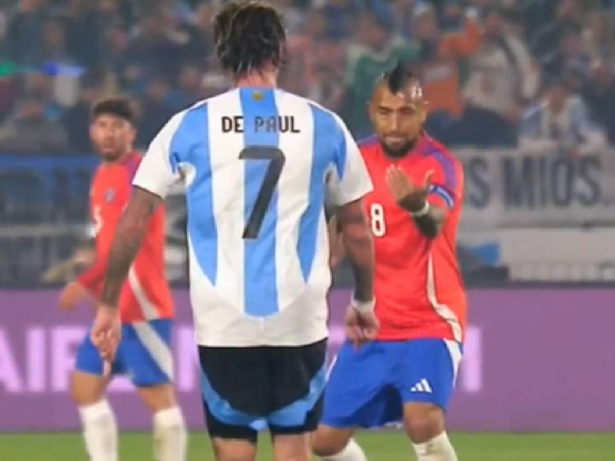 Regreso de Messi con Argentina, pelea y foto que se fue viral por burlas a Arturo Vidal en Chile