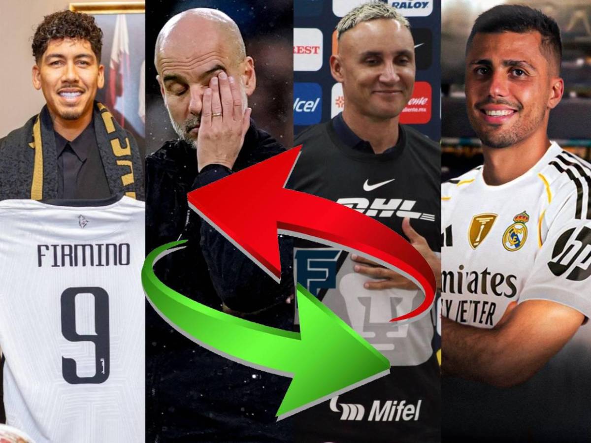 Fichajes: Keylor Navas fue presentado en México, Real Madrid cerca de Rodri y Guardiola sufre