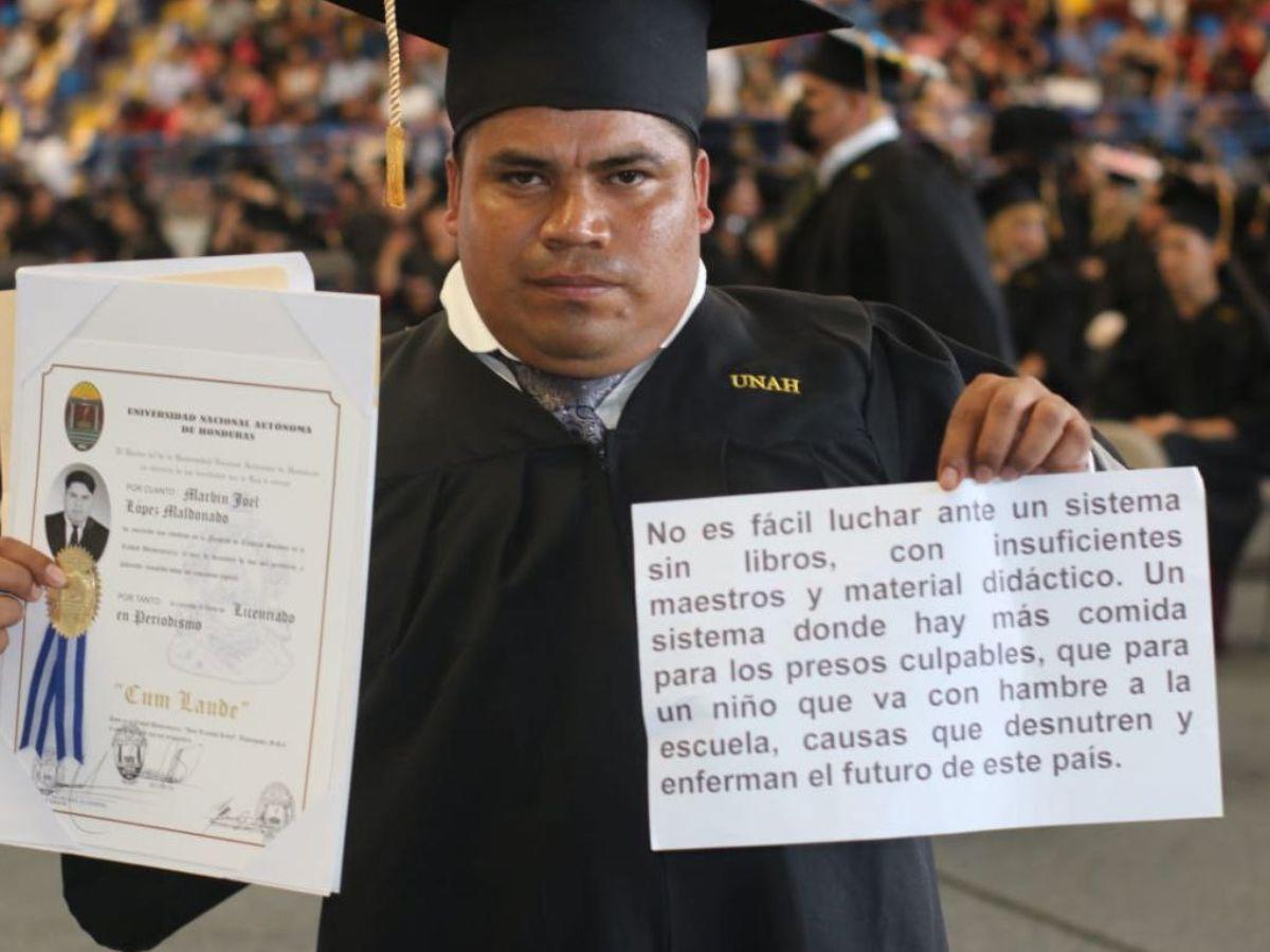 Esta fue la imagen que se viralizó de Marbin López, la cual fue tomada por el fotorreportero de EL HERALDO, David Romero.