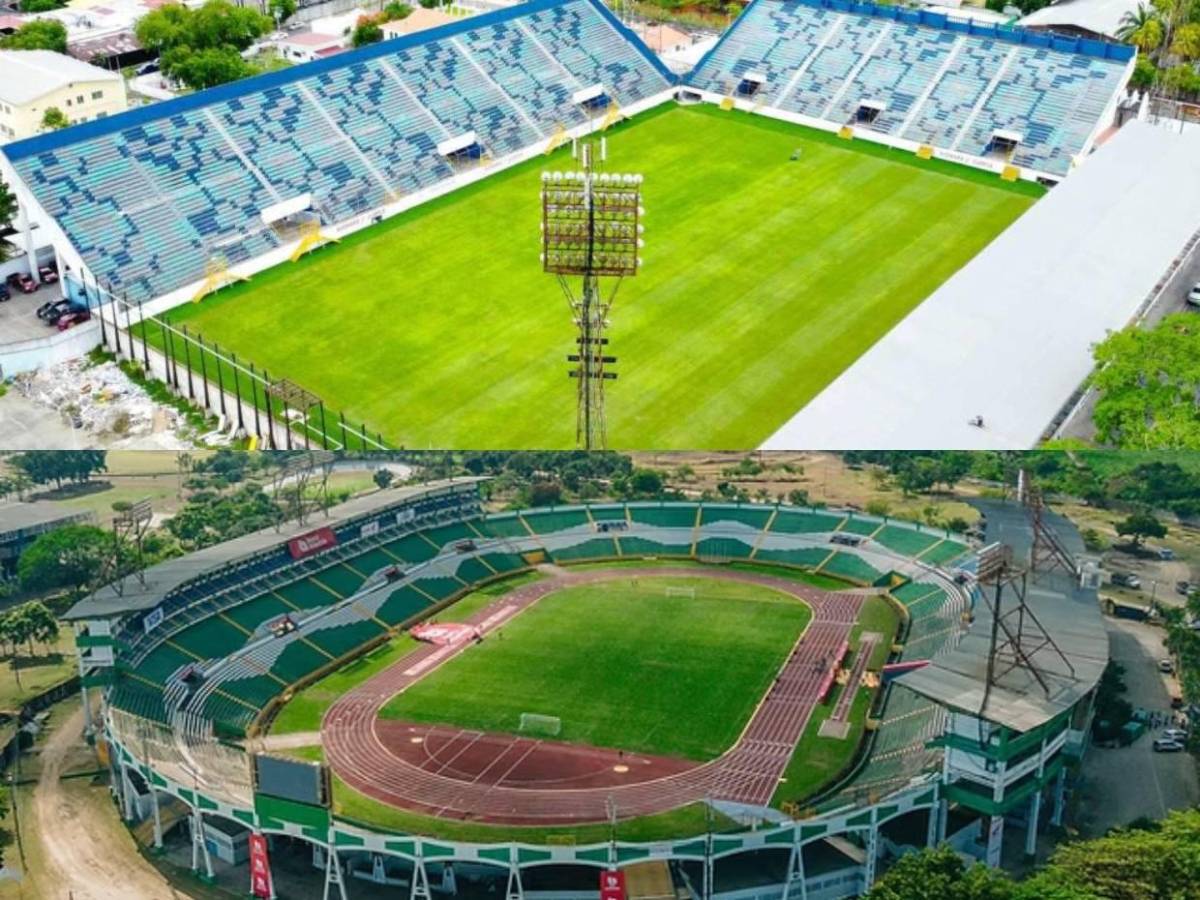Primicia: Los estadios que usará la Selección de Honduras en la Eliminatoria Mundialista