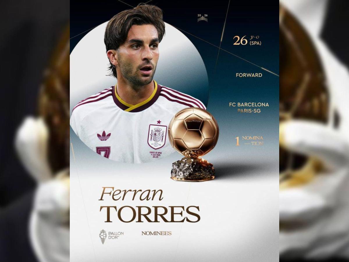 ¿Sorpresas? Estos son los 30 futbolistas nominados al Balón de Oro 2026