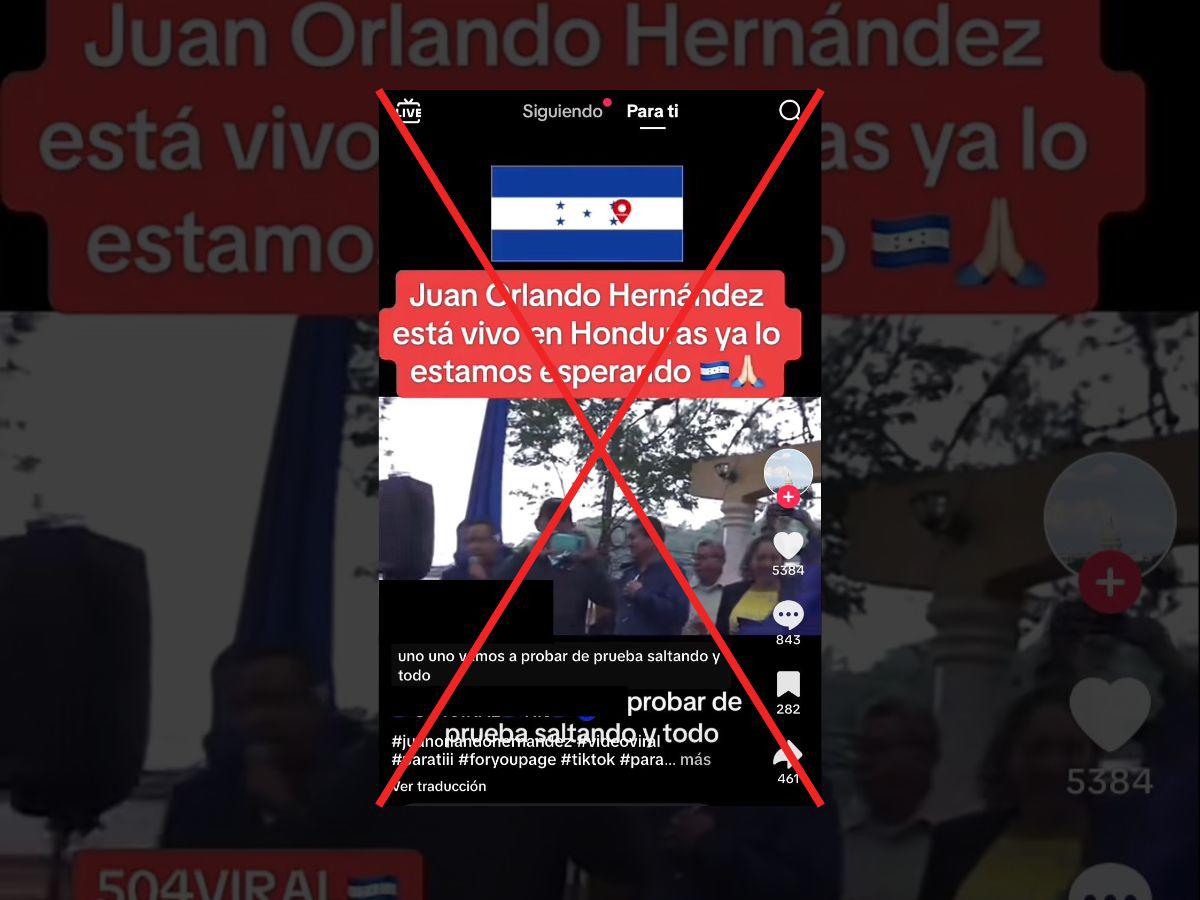 $!Captura de pantalla a una publicación de TikTok realizada el 26 de febrero de 2024.