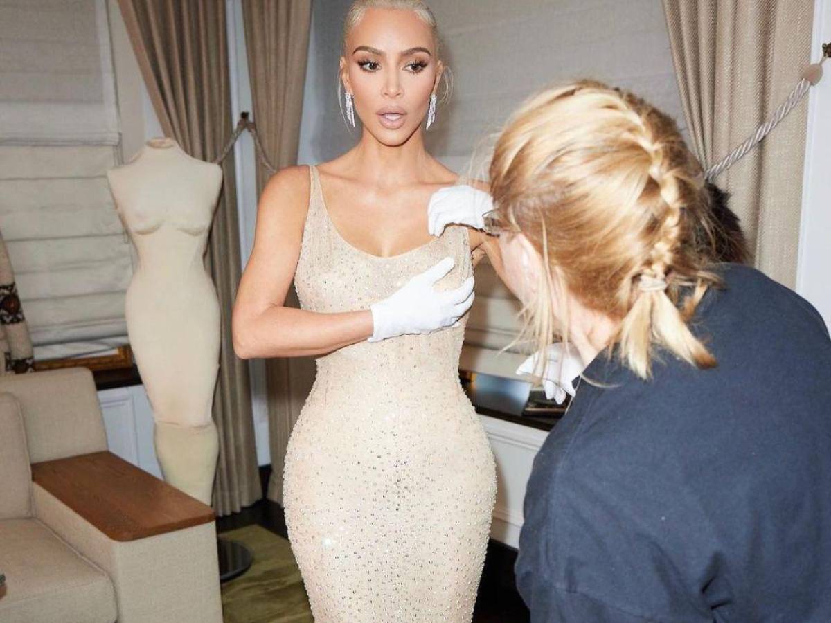 Kim Kardashian responde a acusaciones de daños al vestido de Marilyn Monroe