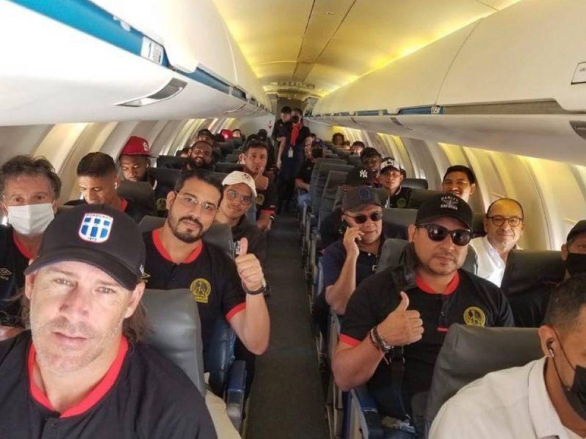 Olimpia viaja a Costa Rica en avión privado para la final de Liga Concacaf
