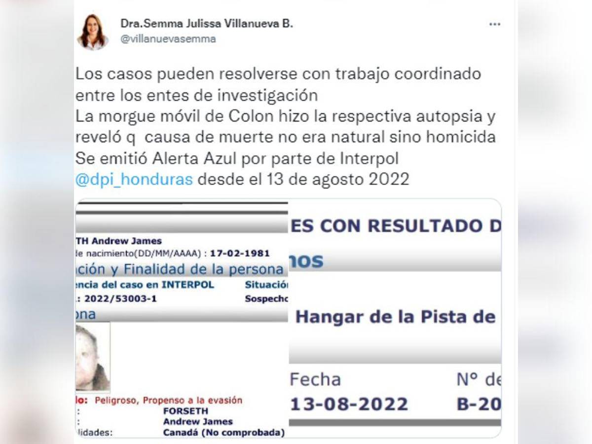 Orden de captura contra canadiense sospechoso de asesinar a Rixy Ponce en Trujillo
