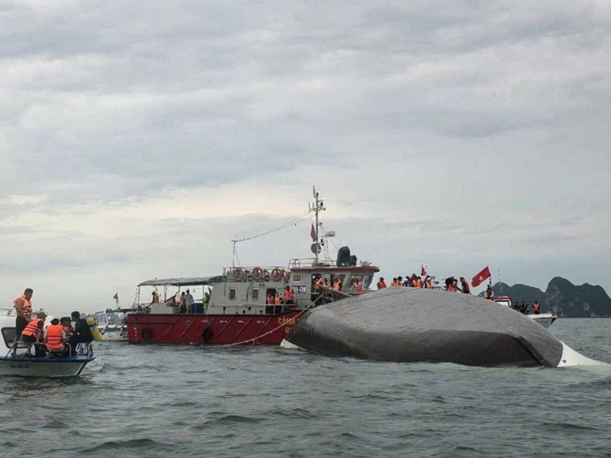 Tragedia en Vietnam: al menos 29 muertos tras accidente de un barco turístico
