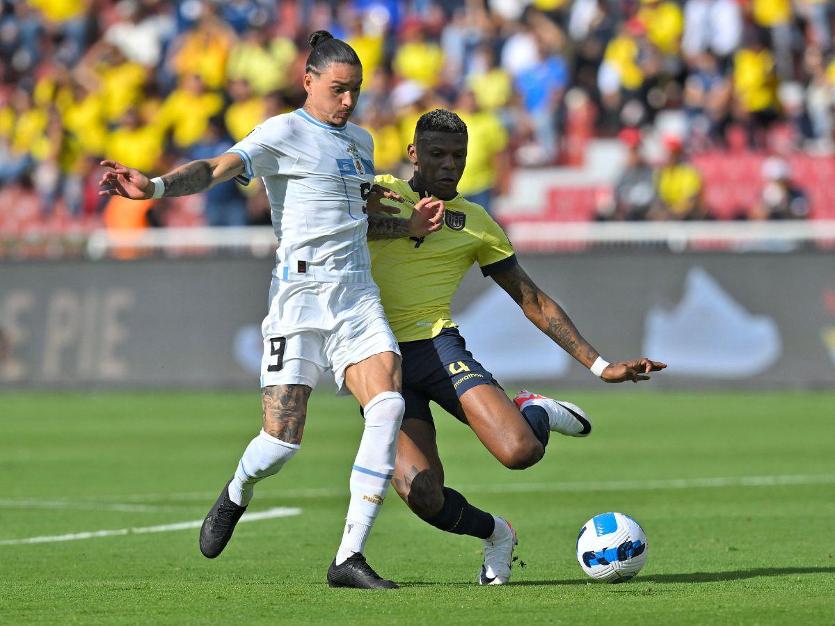 Eliminatorias CONMEBOL: Ecuador le gana a Uruguay en un intenso partido