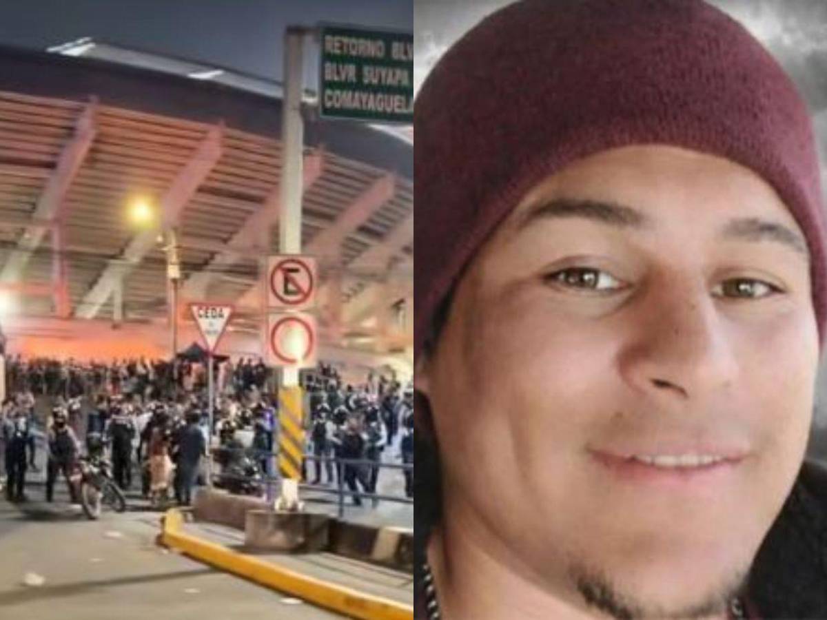 Revelan imágenes de violencia fuera del Estadio Nacional donde murió barrista de Motagua