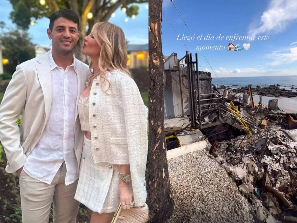 Así quedó la casa de Carlos Vela en Los Ángeles tras los incendios