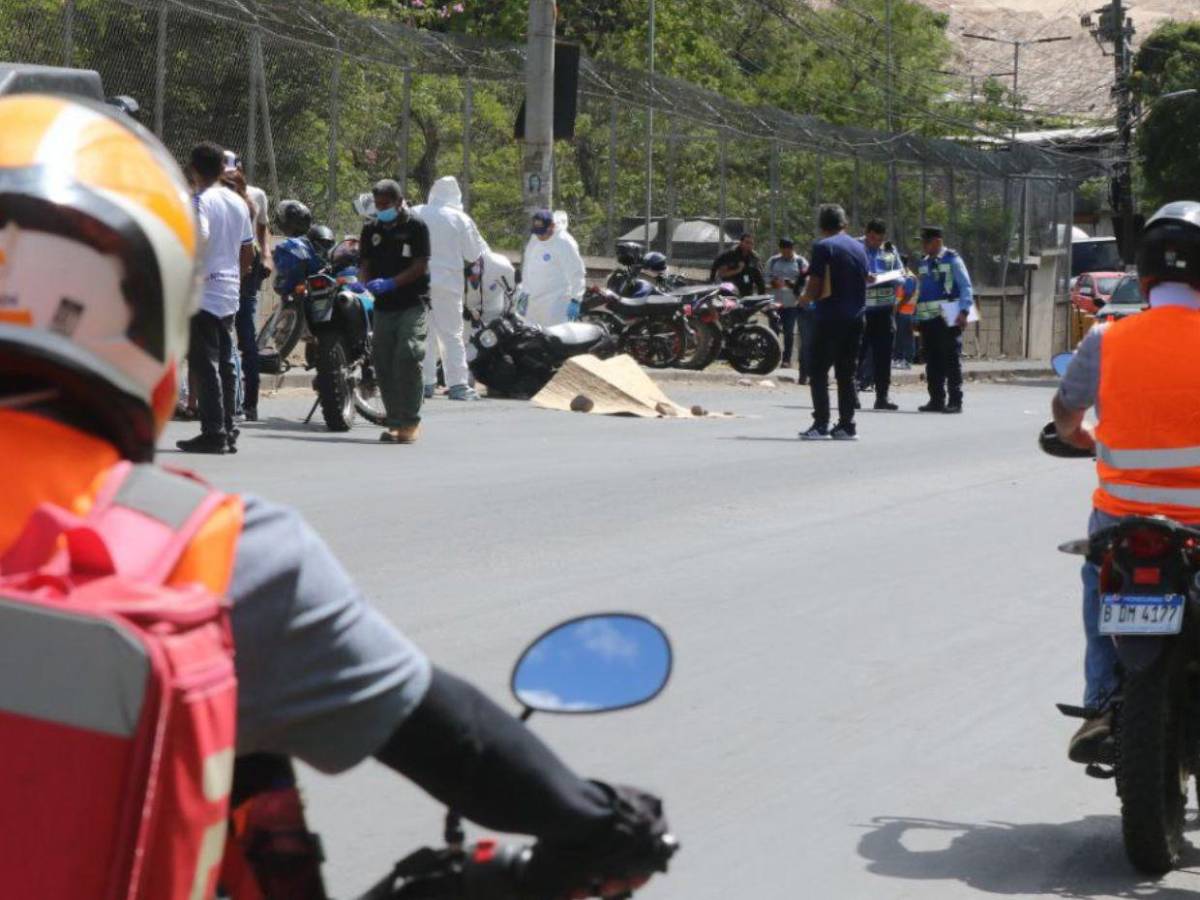 Muere motociclista en accidente de tránsito en la salida al sur de Tegucigalpa