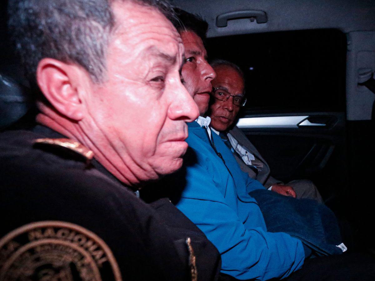 Fiscalía de Perú pide retener a Pedro Castillo por siete días