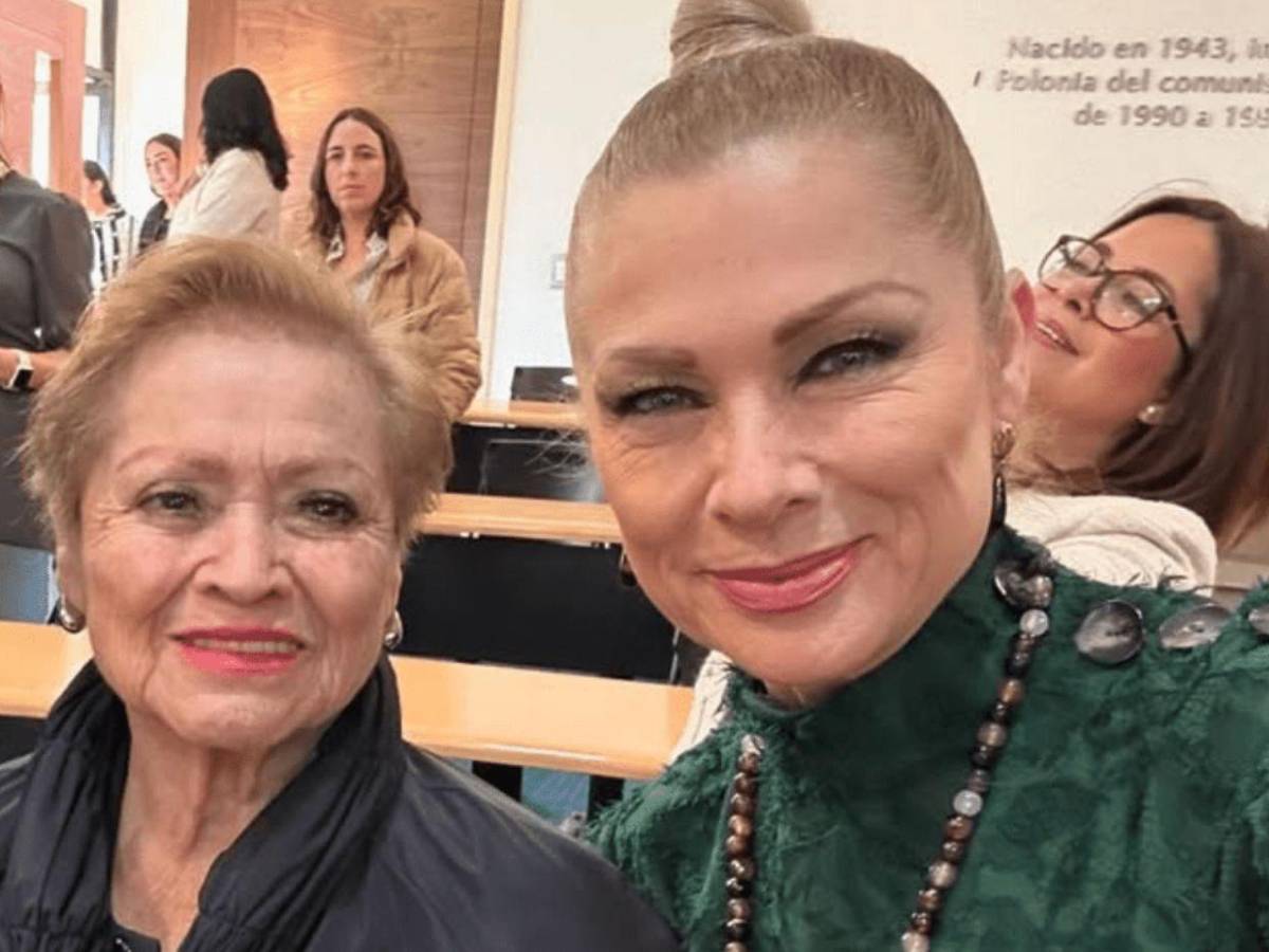 Critican a Leticia Calderón por tener a su mamá en un asilo