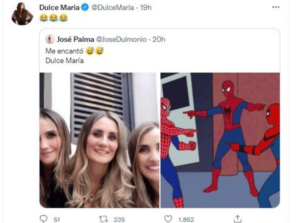 La cantante le dio retweet a la comparación con el meme.