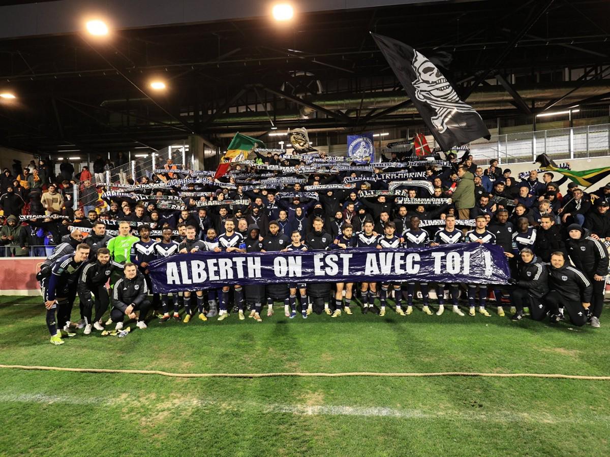 “Alberth estamos contigo”, el mensaje de los jugadores del Girondis.