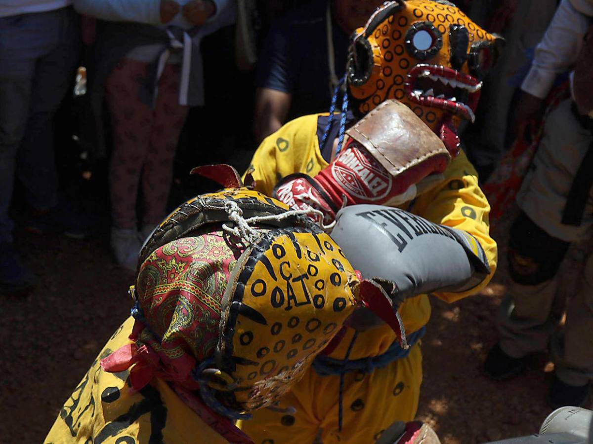 Pelea de jaguares: el ritual ancestral con el que invocan la lluvia en el sur de México