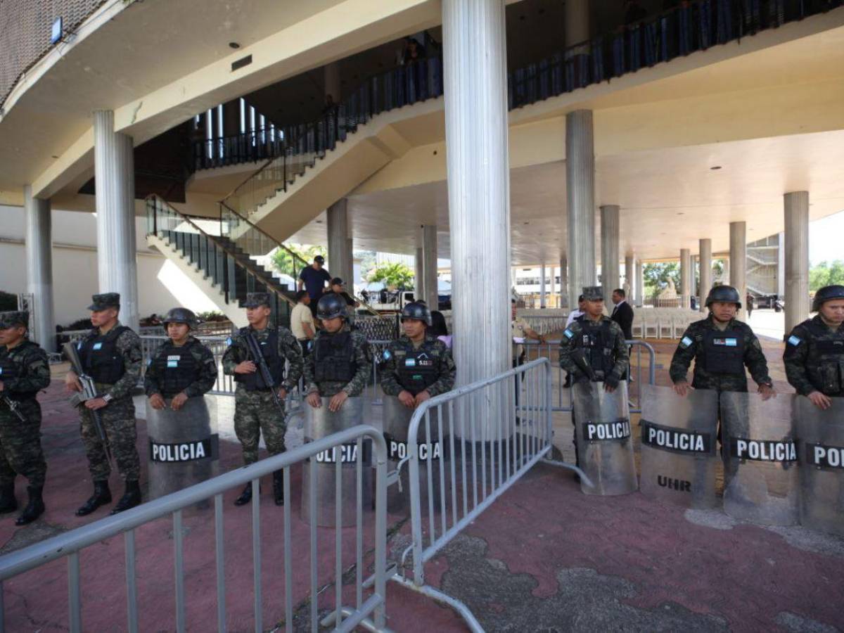 ¡Resguardado! Así luce el Congreso antes de la instalación de la primera legislatura