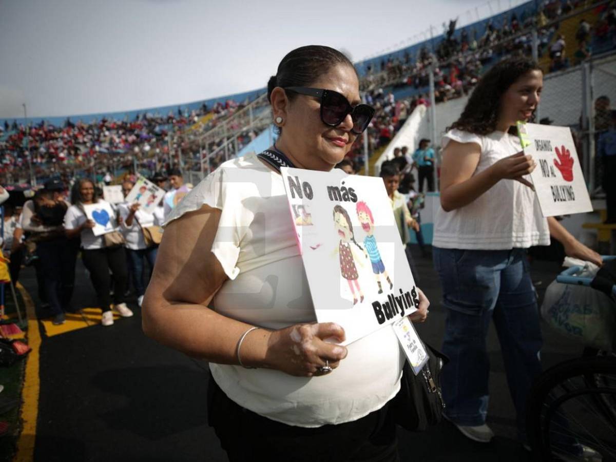 Con orgullo y patriotismo, niños promueven una Honduras inclusiva, solidaria y justa