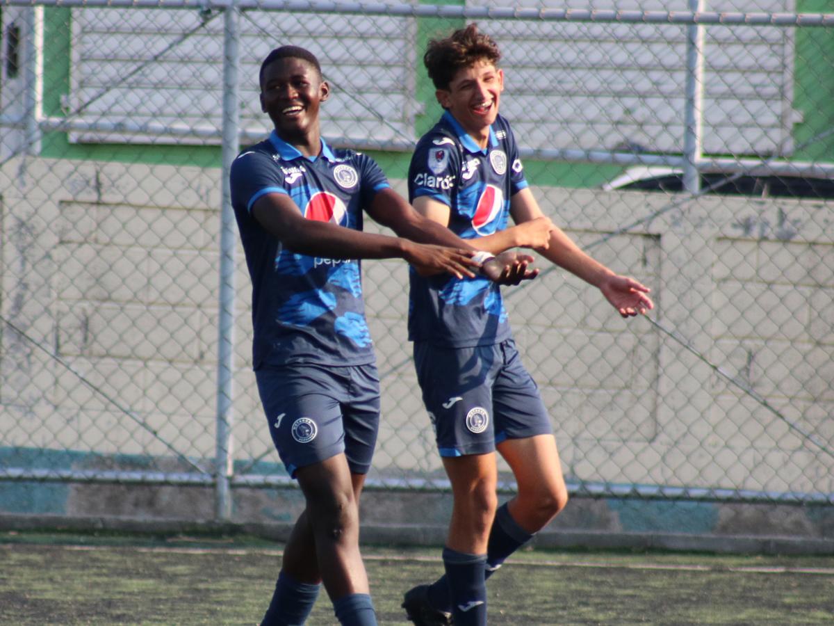 Hijo de Diego Vazquez sigue goleando en reservas de Motagua
