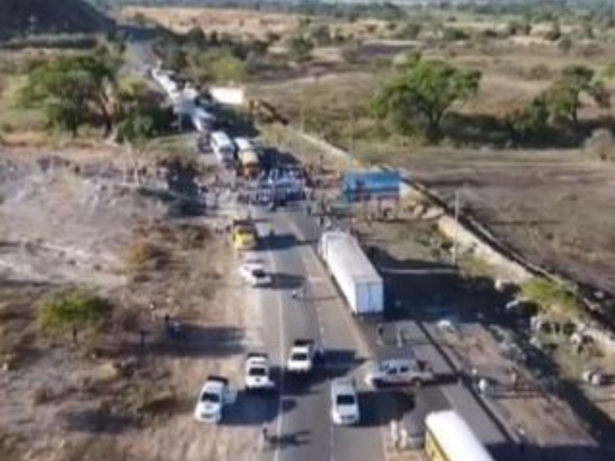 Transportistas realizan toma de calles en Choluteca; no se reportan acciones en la capital