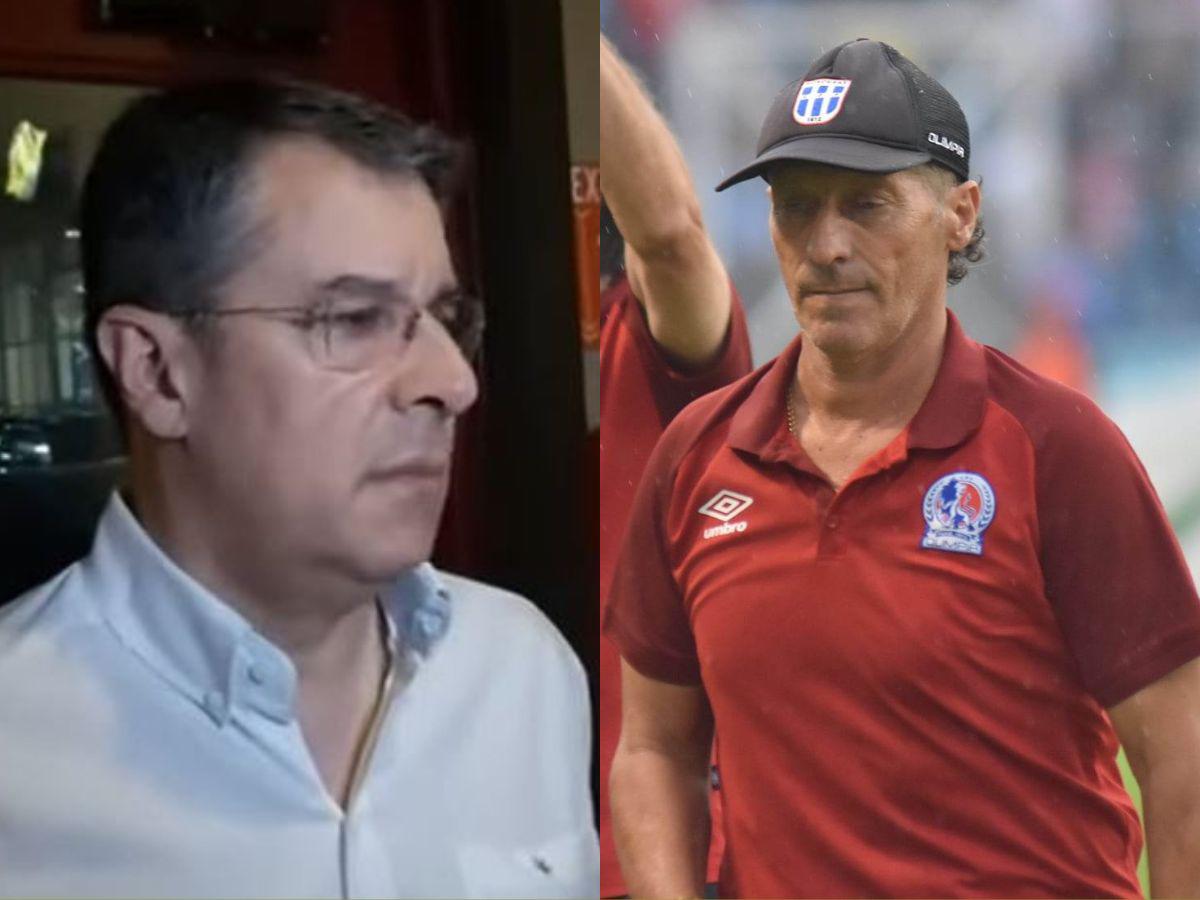 Rafael Villeda confirma la continuidad de Pedro Troglio y la primera baja del Olimpia